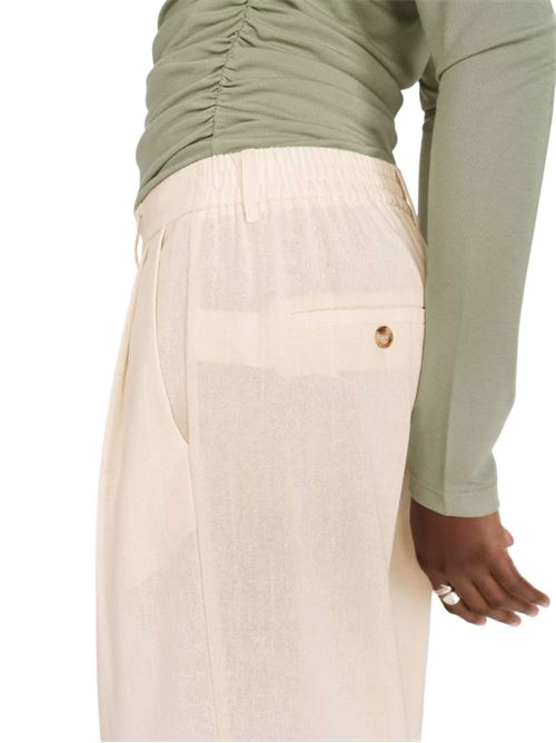 Pantaloni a gamba larga misto lino Grace & Mila | SS2613012VAN